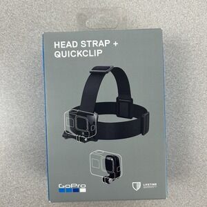 Genuine GoPro Head Strap + QuickClip for GoPro  FACTORY SEALED BOX.